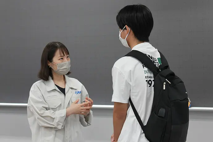 JAXA 山地萌果さん