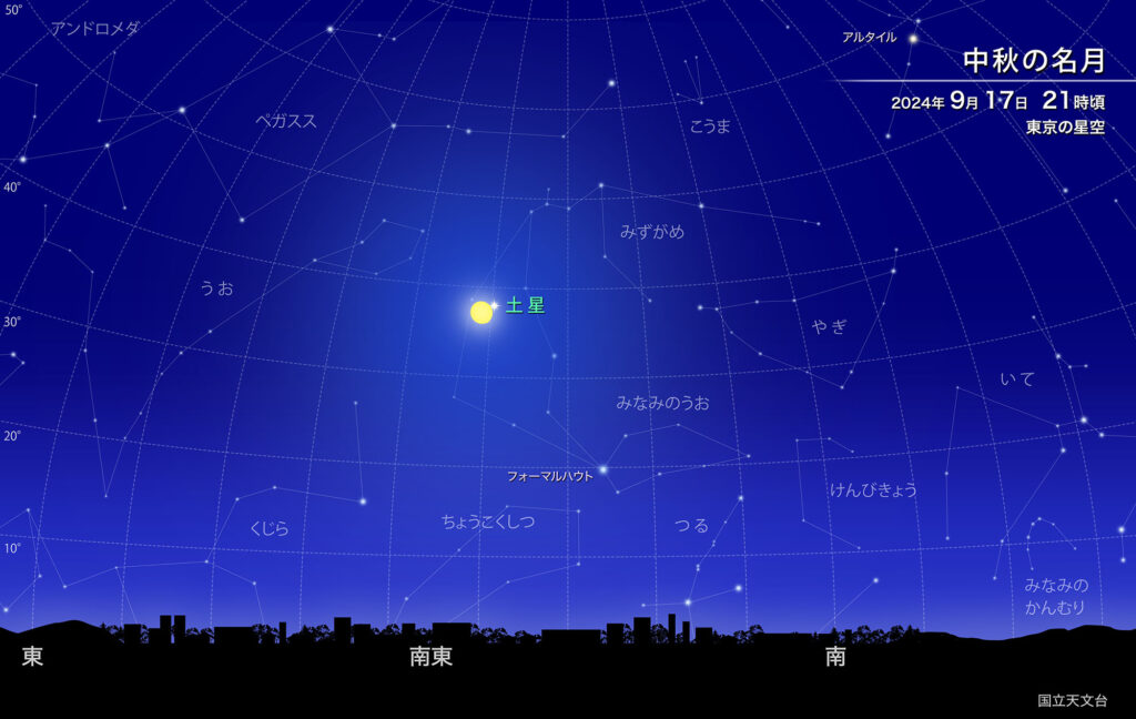 2024年9月17日 21時頃 東京の星空