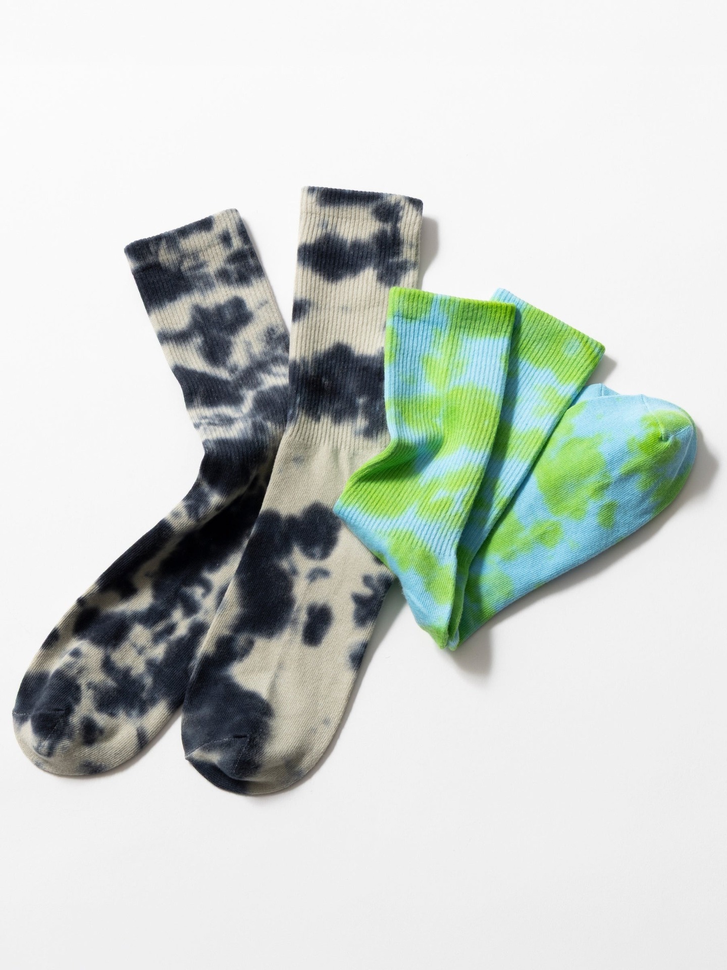EARTH/MOON Tie-dye Socks