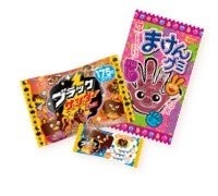 お菓子プレゼントのまけんグミとブラックサンダー