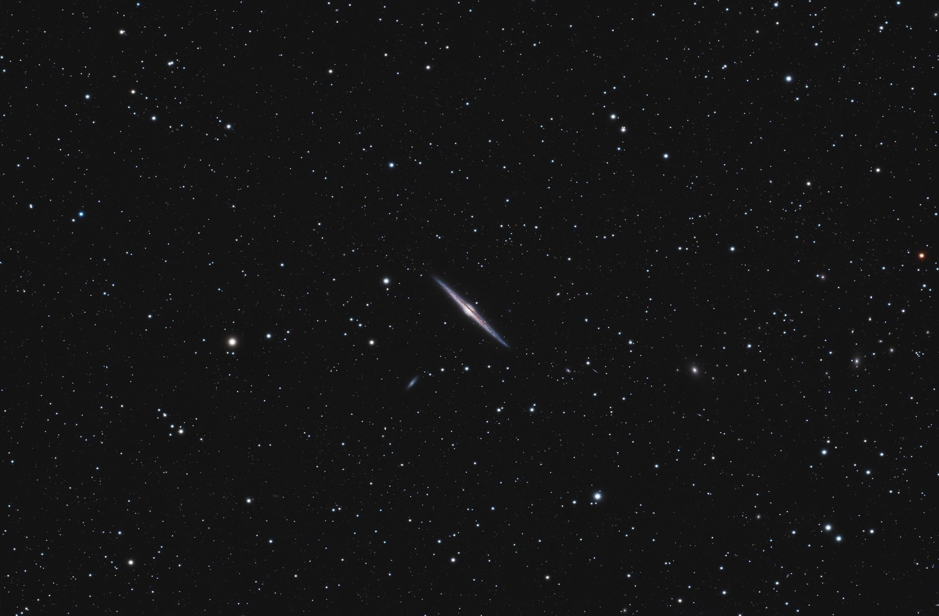 NAKOH 92GXで撮影したNGC 4565