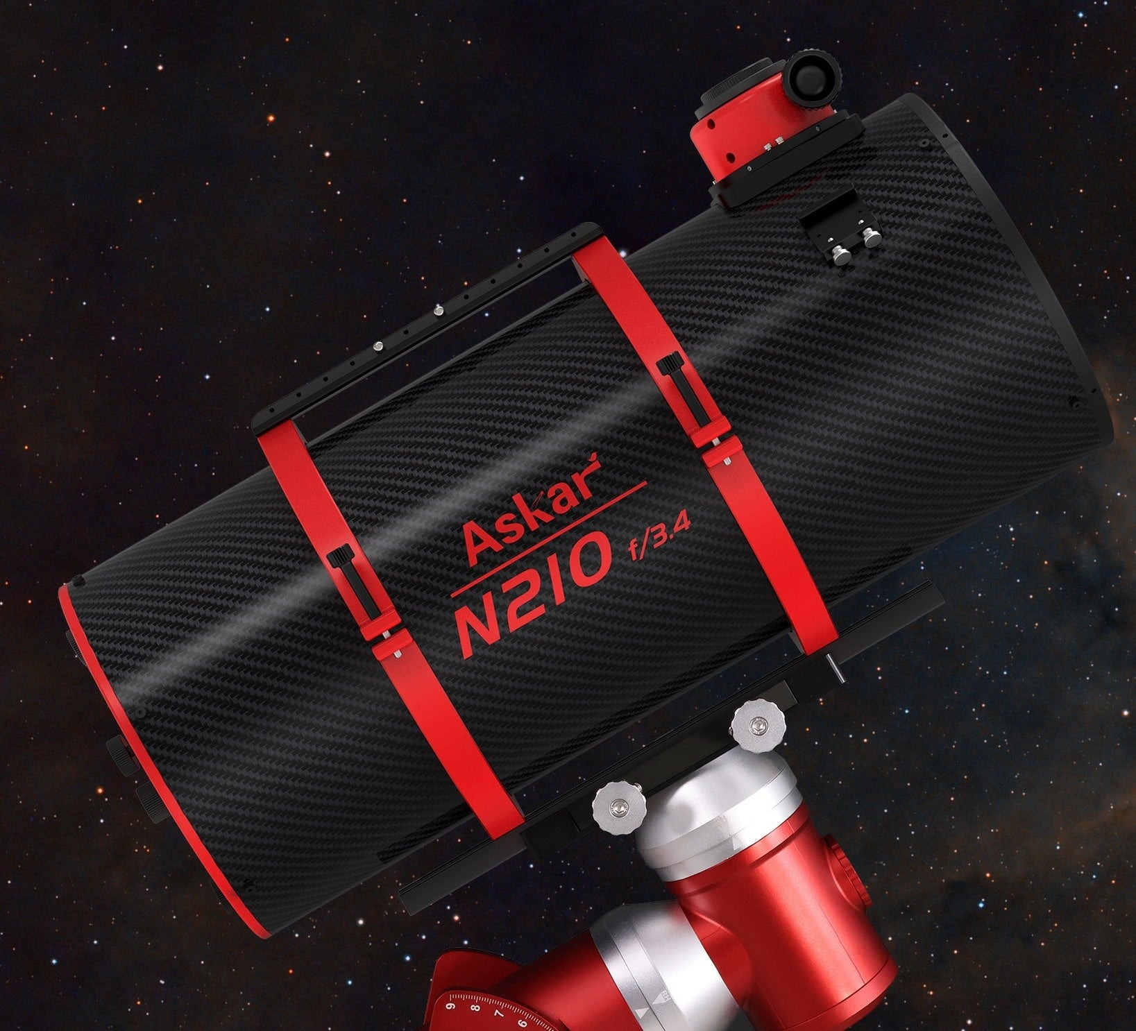 Askar N210のカーボンファイバー鏡筒