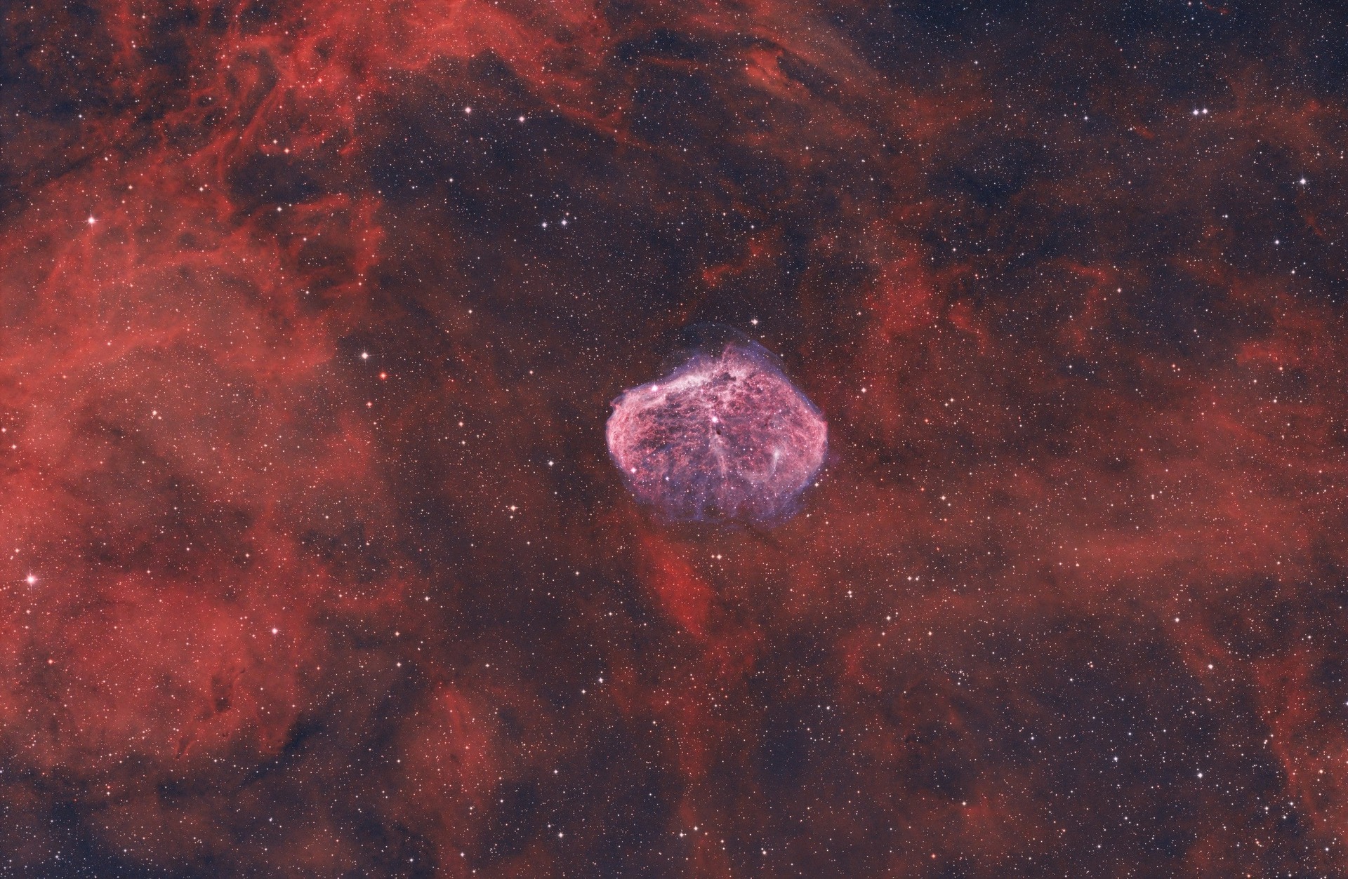 Askar N210で撮影したNGC6888